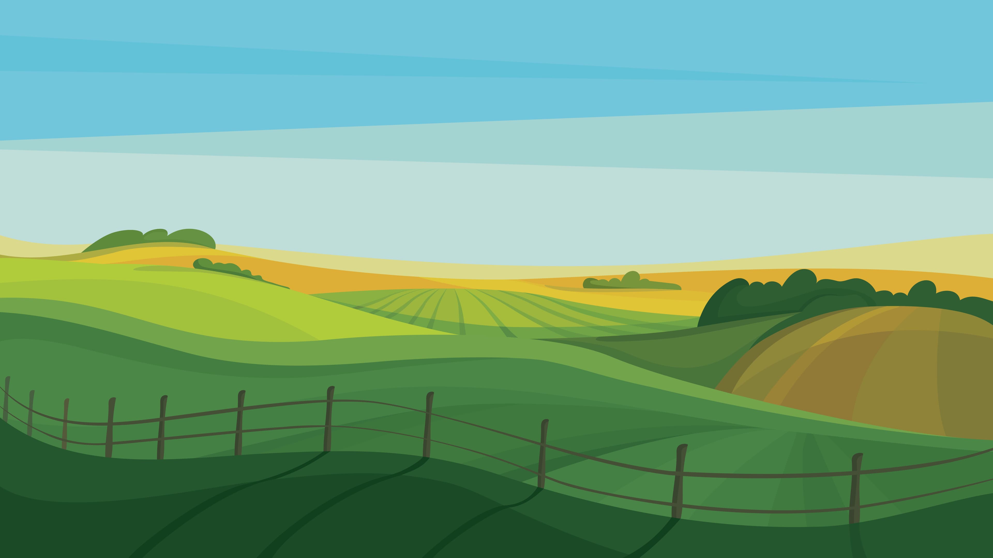 Fields background